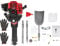 Petrol Garden Tree Digger,52cc 2 Stroke Excavator Digging Machine,1900w 6500r/min Post Hole Digger mit Wide Shovel&Pointed Pickaxe&Flat Pickaxe,Handheld Trencher Digger Machine for Garden and Farm