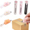 FENQURO 6 Pcs Mini Box Cutter, cuttermesser klein, mini cuttermesser, einziehbares Universalmesser Klein Cloud Utility Messer für Papier Schachtel Paket Papierschnitt