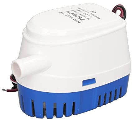 Dc 12v Marine Pump Automatic Bilge Pump Rule Bilge Pump Bilge Float Switch Bilge Pump Kayak Boat Bilge Pump Accessories for Marine Yacht (750GPH)