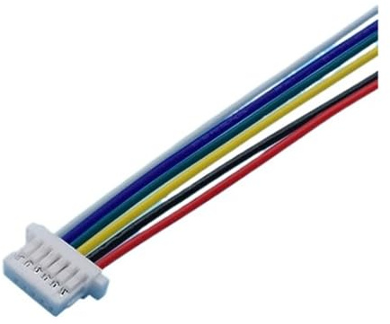Mini JST SH – connecteur de fil à pas 1.0mm, prise femelle 1mm, 2 3 4 5 6 7 8 broches, bornes électroniques bricolage, câble fils 28awg 10CM(Female to Female,10PCS_3PIN)