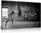 Panther Print Kunstdruck auf Leinwand, Motiv Muhammad Ali Champion Float Like A Butterfly (61 x 40,6 cm), Schwarz/Weiß