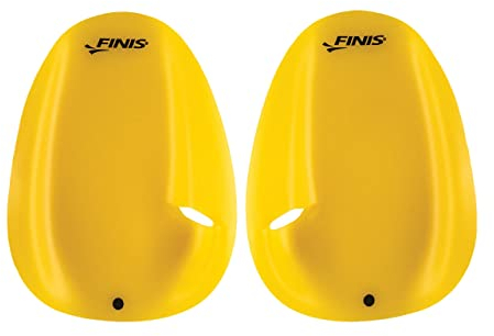 FINIS Agility - Paleta flotante para natación, Unisex Adulto, amarillo, Small