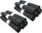 200 Bolsas para Basura de Gran Capacidad, 130 L, con Enlace de Cierre, Ultrarresistente, Antifugas, Saco de Basura Color Negro Opaco – 10 Rollos de 20 Bolsas