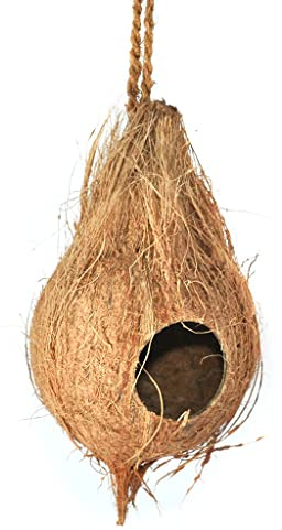 Habistat - Arboreal Hide - 11 x 11 x 16cm (4.3 x 4.3 x 6.3) - Natural Reptile Hide - Easy To Clean - Place Anywhere - Suitable For Small Species