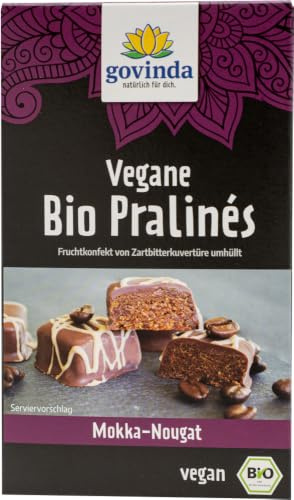 Vegane Bio Pralinés Mokka-Nougat 1 x 70 g