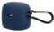 Geekria Funda de Silicona Compatible con Auriculares inalámbricos JBL Tune Flex,Funda Protectora para Auriculares con Gancho para Llavero, Puerto de Carga accesible,soporta Carga inalámbrica(Azul)