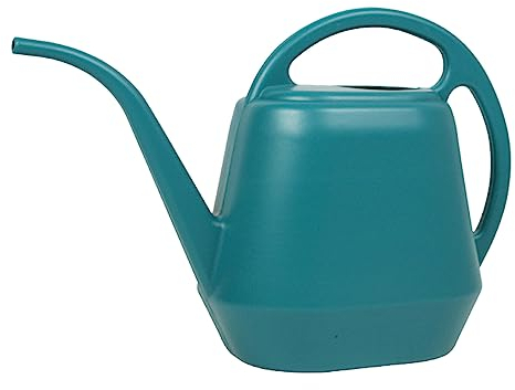 Mini arroseur de jardin pour appartement, arrosoir, en plastique polyvalent, grande capacité, 3 l, long bec, arrosoir - Boules de roses pour le jardin - Avec tige - Bleu (X1 vert, taille unique)