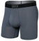 SAXX Underwear Co. Herren-Unterwäsche mit Beutel, schnelltrocknend, Netzstoff, Boxershorts, Turbulenz, Größe M