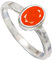 JEWELFORCE 925 Sterling Silber Karneol Edelstein Ring Herren Damen Stein Band Ring Alle Größen Ring Handgefertigter Schmuck JSR-1080AF_73 (23.2)