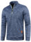 Half Zip Pullover Herren Ohne Kapuze Männer für Solid Arbeitspullover Oversize Winter Sport Arbeitspullover Sweater Men Alphanumerisch (DE/NL/SE/PL, Alphanumerisch, 4XL, Regular, Regular, Navy blau)