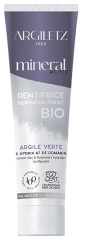 Argiletz Dentifrice à l'argile verte et au Romarin bio 75ml
