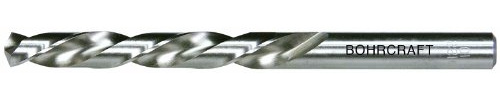 Bohrcraft Spiralbohrer DIN 338, HSS-G, Schliffart N Links, QUADRO PROFI PLUS - 10 mm in BC, 5 Stück, 11290301000