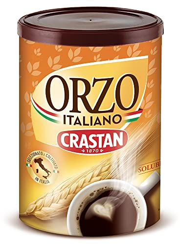 Crastan Orzo Solubile 100% Italiano - Barattolo 200 gr, 1