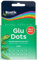 Bostik Glu Dots on a Roll - Removable, Double Sided Glue Dots, For Instant Fixing & Crafts, Easy to Use, No Mess, Clear, x200 Glu Dots