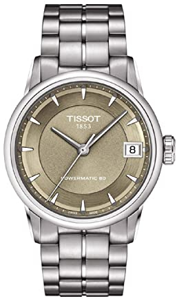 Tissot Damenuhr Analog Automatik mit Edelstahlarmband T086.207.11.301.00