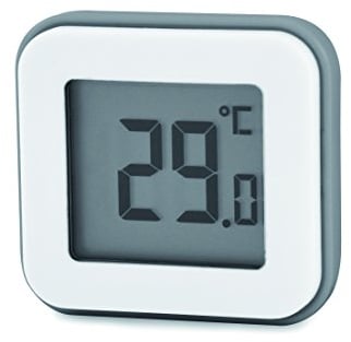 SCS Sentinel - HCN0048 - Termómetro digital interior para posar, suspender o Embly - Temperatura doméstica -30 ° C a 60 ° C - Batería LR1130 - Digitormo Magnet