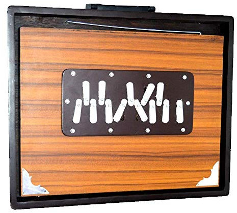 Indische Maharaja Shruti-Box – Teakholz Surpeti – 13 Drohnennoten C-to-C Shruthi indisches Musikinstrument
