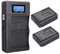 CITYORK LP-E10 2-Pack 2200mAh Replacement Battery and LCD Dual Charger for Canon EOS Rebel T3 T5 T6 T7 T100 1100D 1200D 1300D 1500D 2000D 3000D 4000D Kiss X50 X70 X80 X90 Camera