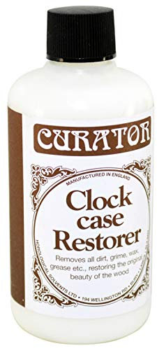 Curator Restauriermittel – Zur Reinigung Alter Holzuhrschilder – Entfernt Schmutz, Wachs, Fett usw. sehr schonend – C319872 (120 ml)