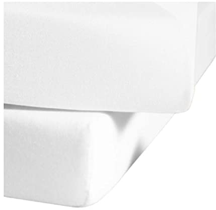 Bassetti Spannbetttuch für Boxspringtopper Uni Farbe Weiss 13/011 Größe 180x200 200x220cm