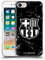 Head Case Designs Offizielle FC Barcelona Marmor Schwarz Wappen Muster Soft Gel Handyhülle Hülle kompatibel mit Apple iPhone 7/8 / SE 2020 & 2022