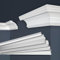 Marbet, listelli da soffitto in polistirene XPS, modanature in stucco di alta qualità, leggeri e robusti, dal design moderno (confezione risparmio da 52 metri, E-34, 80x80 mm), listello angolare