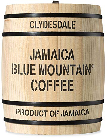 Jamaica Blue Mountain Ground Coffee 125g Gift Barrel - For Cafetiere French Press Drip Filter V60 and Aeropress - Freshly Roasted To Order And Shipped Direct From Sea Island Coffee Roastery