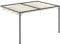 Outsunny 4 x 3(m) Outdoor Lean To Pergola Retractable Canopy Wall Mounted Gazebo Patio Shelter Sun Shade, Beige