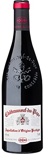CHATEAUNEUF DU PAPE Vino tinto rodano de Francia botella 75 cl