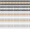 HAOBIN 100 StüCk Brillen Ketten Ende Verbinder Brillenkette Halter Verstellbare Silikon Ende Verbinder Anti Rutsch Brillen Kette Halter Connector Ende FüR Brillengestell (100, Weiß+schwarz)
