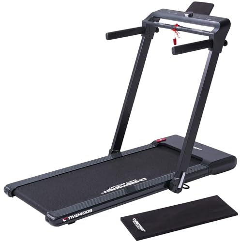 Christopeit Sport Elektrisches Laufband TM 2400 S – klappbarer Heimtrainer - Gestensteuerung - 16km/h