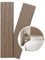 Kaiser plastic® Akustikpaneele | Farbe: Walnuss | Wandpaneele in verschiedenen Formaten | Lamellenwand aus Holzfunier und Filz | moderne Wandverkleidung (300 x 60-4 Stk.)