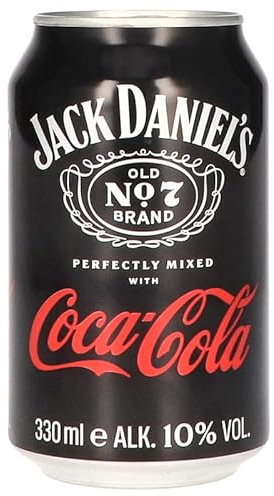 Jack Daniel's Whisky Cola Dose, EINWEG (1 x 0,33 l)