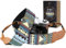 Padwa Lifestyle Camera Strap - 2 Wide Cowhide Head Cotton Camera Straps for Photographers,Vintage Universal Neck & Shoulder Camera Straps for All DSLR（Cool Ethnic Style Green）