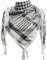 Palästinensischer Schal, Palästinensischer Schal 48x48 '' Keffiyeh Palästina Authentische palästinensische Schal Hals Wickel Cotton Shemagh Schal Unisex Arabische Kopftuch palästinensische Keffiyeh m