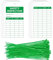 YHNTGB 90Sets Safety Inspection Tags with Adjustable Wire Ties Accident Prevention tag Inspection Record tag for Inventory Scaffolds Ladders Fire Extinguisher Machinery 5.51 x 3inch