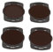 4-teiliges Kamera-ND-Filter-Set ND8 ND16 ND32 ND64 mit Aluminiumrahmen für Avata O3 Drohnenkamera