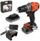 Trapano percussione batteria Black & Decker