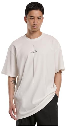 Merchcode Herren Mp0006978-think Different Heavy Oversized Tee T-Shirt, Ready for Dye, 3XL EU