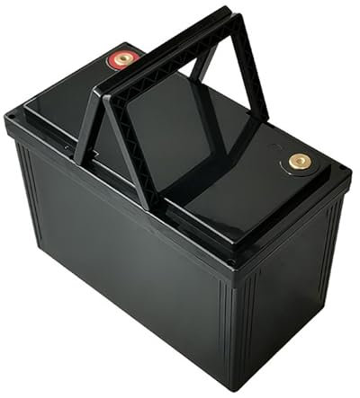 Fcnjsao 12V 90AH Battery Enclosure Battery Storage Box With Integrated Molding For Enhances Safetys