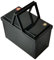 Fcnjsao 12V 90AH Battery Enclosure Battery Storage Box With Integrated Molding For Enhances Safetys
