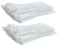 TERF® 100 Pcs White Cable Ties 160mm (6.3'') X 2.5mm Premium Nylon Zip Ties Wraps Secure Self Locking Mechanism Plastic Tie for Home Office Garden Garage Workshop and DIY