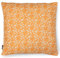 PinkZebra Bio-Musselin Kissenbezug 80 x 80 cm für Kinder & Erwachsene, weicher, Kopfkissenbezug GOTS-Zertifizierung, Made in EU, Kissenhülle mit Reißverschluss, Blumen Orange