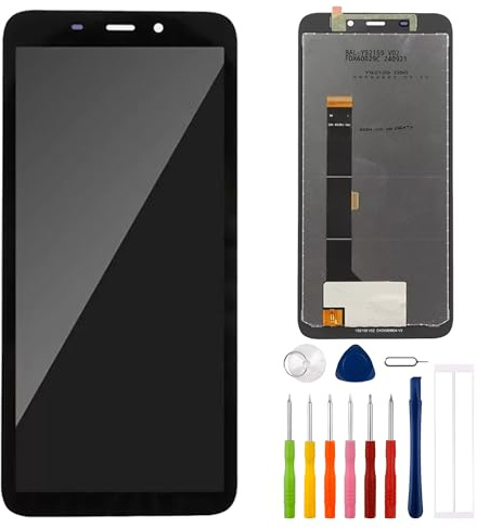 E-YIIVIIL Nueva pantalla de repuesto compatible con la pantalla táctil LCD Oukitel G2 de 6,0 pulgadas (sin marco)