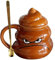 Dmuzsoih 11x13cm Tasse À Café Caca Avec Une Cuillère, Tasse Créative Poop Tasse À Café Drôle En Céramique, Tasse De Merde, Tasses À Eau Créatives, Tasses À Boire Mignonnes Pour Hommes Et Femmes