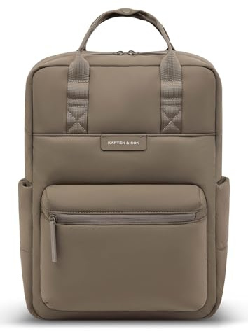 Kapten & Son Rucksack Freizeitrucksack mit Laptopfach Bergen Cloud Backpack 15L Walnut braun