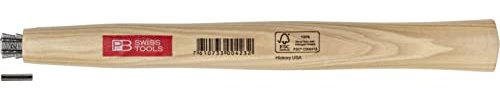 PB Swiss Tools Hammerstiel PB 310.4 | Ersatzstiel Grösse 4 für Hämmer PB 300, 304 und 306 | Stiel aus FSC zertifiziertem Hickory Holz mit Keil und Spannstift, Stiellänge 295 mm