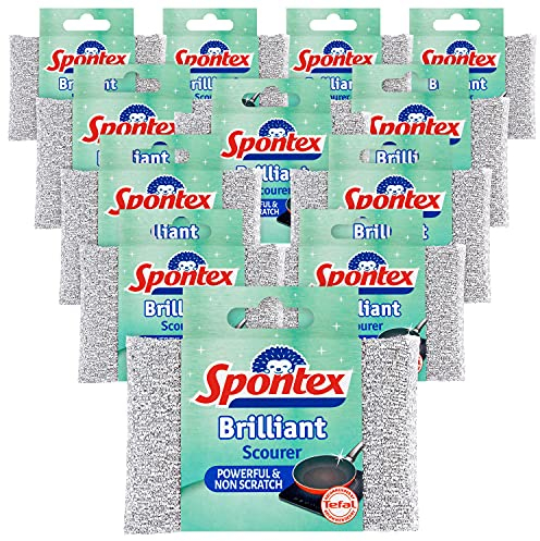 Spontex Brilliant Scourer, 13 x 8.5 cm