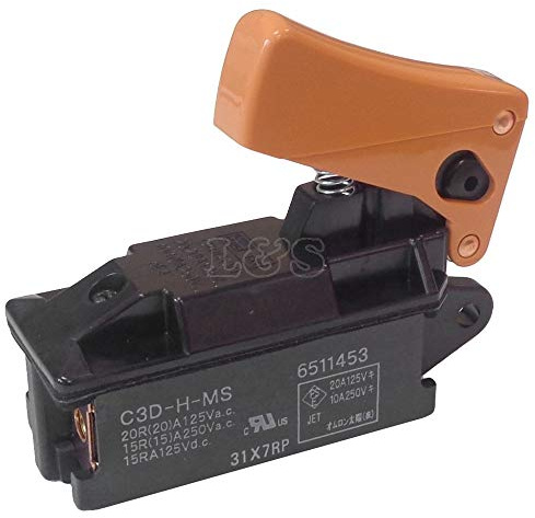 Switch for Makita HM1200 Demolition Hammer - 651145-3