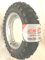 RMS Komplettrad 100/90-10 61J schlauchlos CTS kompatibel mit Ape 50cc empfohlen für Schnee/Matsch-Rad